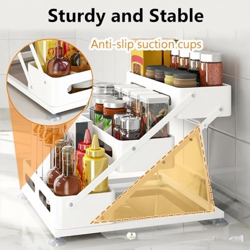 3 Tier Foldable Spice Rack