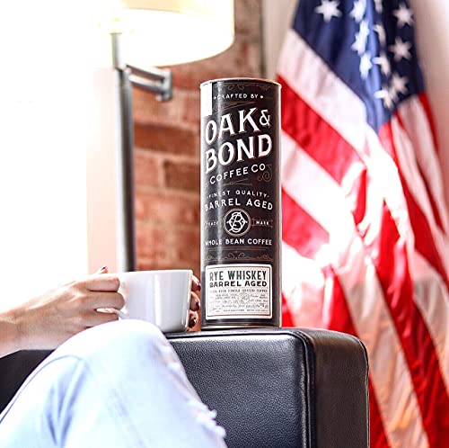 Rye Whiskey Barrel Aged Coffee (10 Ounce (Pack of 1))