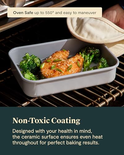 Non Stick Rectangle Baking Pan Set (Perracotta / Rectangle Pan Trio)