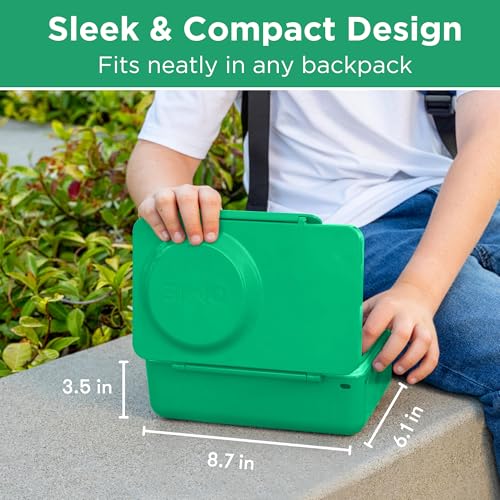 OmieBox UP Kids Insulated Bento Box (Jade Green)