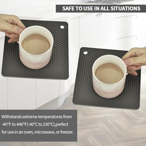 Silicone Trivets for Hot Pots and Pans (4 Count)