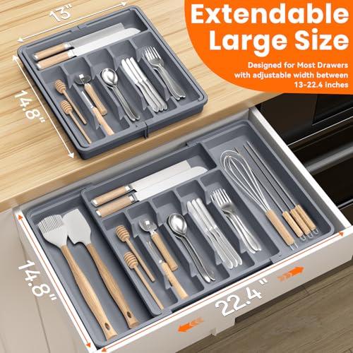 Large Silverware Organizer (2 Count)