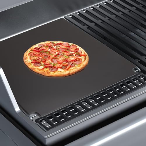 7671 Crafted Glazed Baking Stone for Weber Genesis (16.25"L x 16"W x 0.5"Th)