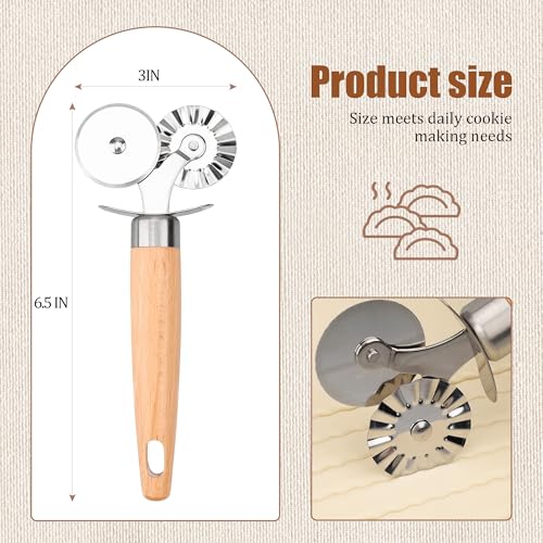 Double Wheel Pastry Cutter