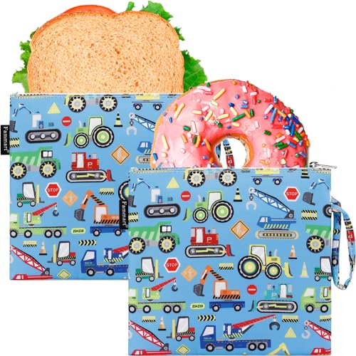 Reusable Sandwich Bag (Large, 2 Packs - Car)