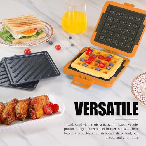2-in-1 Microwave Sandwich Maker & Waffle Maker, Microwave Grill