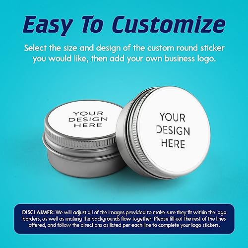 Custom Vinyl Stickers Your Image (100 Count)