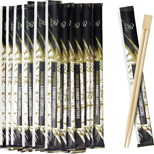 200 Disposable Chopsticks Bulk (9 Inch / 200 Sets)