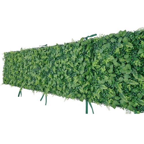 Artificial Plant Wall (Mixed Leaf / 2×8 FT-4Pcs)