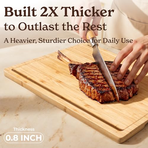 Wood Cutting Board (Natural / 5-Piece)