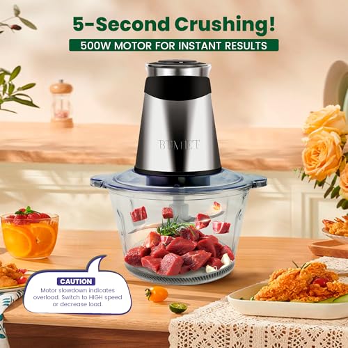 500W Meat Grinder 2×8