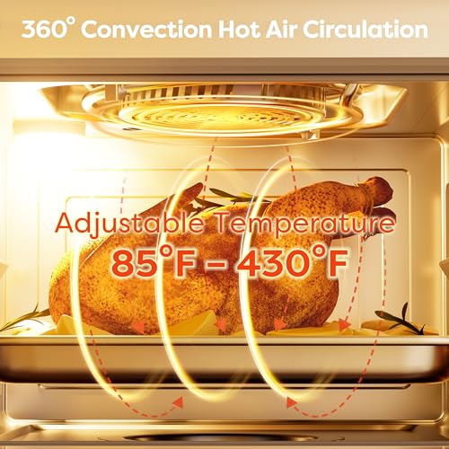 12-in-1 Countertop Steam Oven with Air Fryer, 25.4QT Nosh Oven Pro (Cream / 25.4QT)