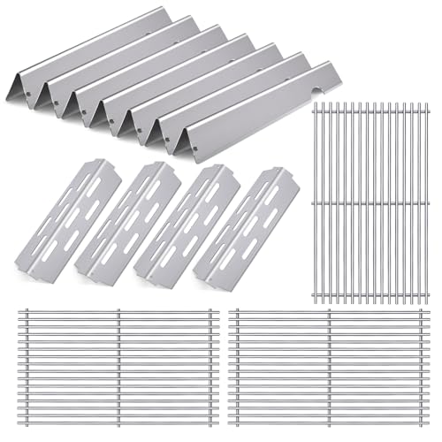 Grill Grates Flavorizer Bars Parts for Weber Genesis II E (silver 2)