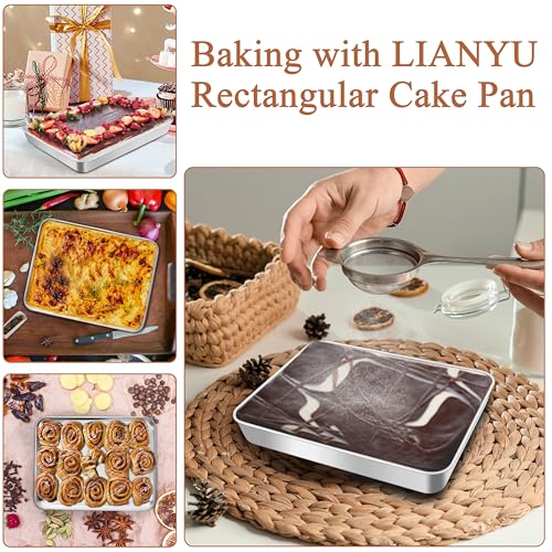 Stainless Steel Baking Pan Set (2 Count)