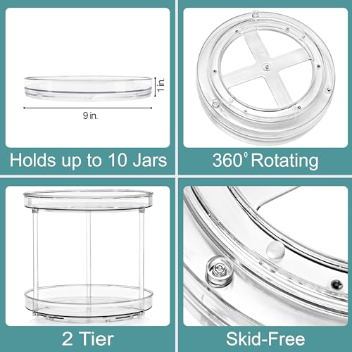 Lazy Susan Organizer (3 Count)