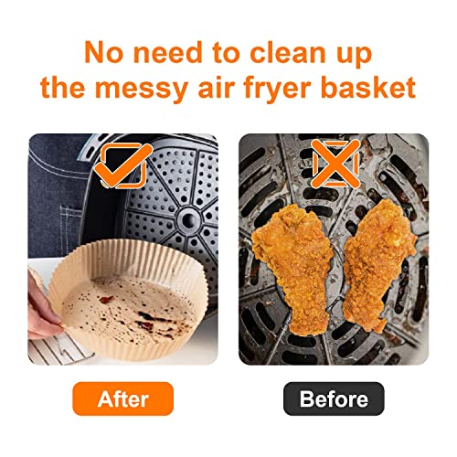 200Pcs Air Fryer Liner Disposable Parchment Paper for Ninja Air Fryer AF101 (200 Count)