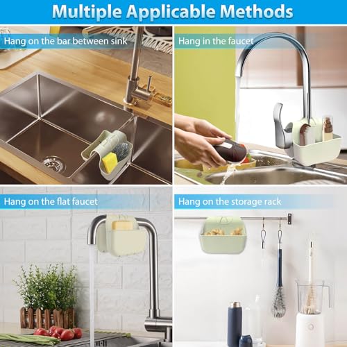 Sponge Holder for Kitchen Sink (Beige)