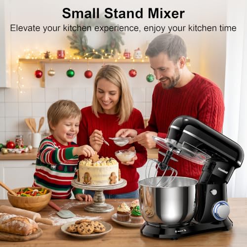 4QT Electric Stand Mixer (Black)