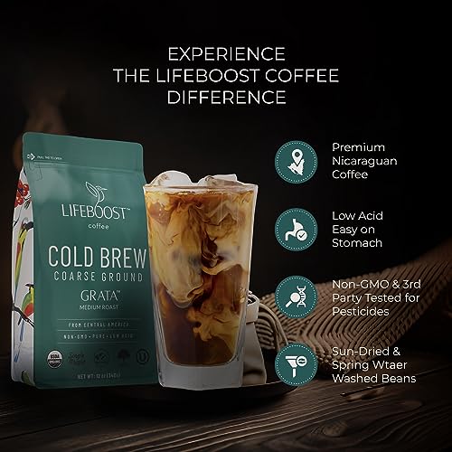 Low Acid Cold Brew Coffee (12 Ounce (Pack of 1))