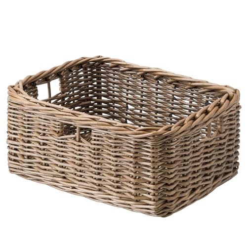 Pantry Baskets (Willow(Brown) / 15"L x 11"W x 6¾"H)