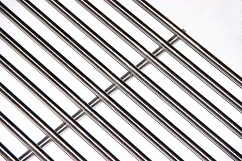 SF0273(3-Pack) 17 3/4" Stainless Steel Cooking Grid Grates Replacement for Kenmore 148.16156210, 148.1637110; Master Forge 3218LT, 3218LTM, 3218LTN, DG0576CC, E3518-LP, L3218 (17 3/4" X 31 5/16")