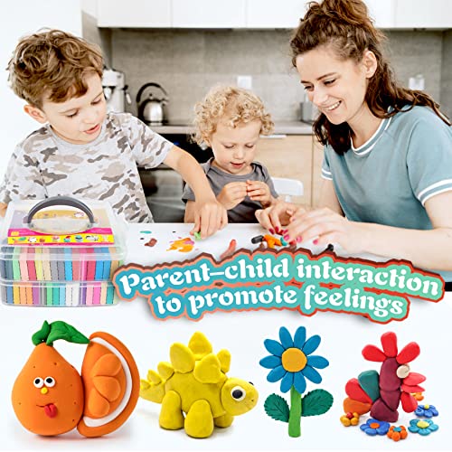 50 Colors Oven Bake Polymer Clay Kit