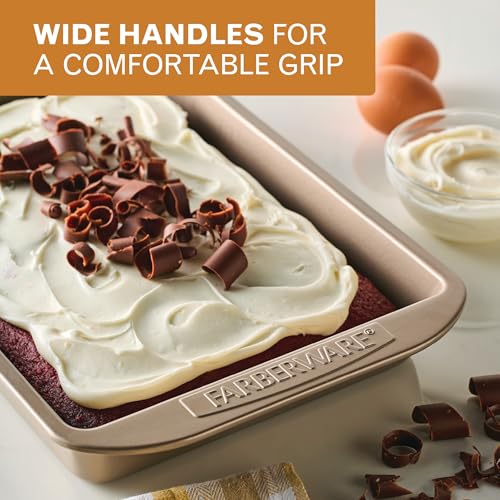 Nonstick Rectangular Cake Pan (Mocha)