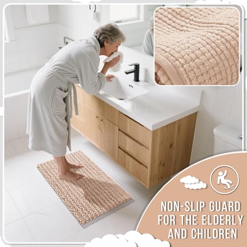 Bathroom Runner Rug 70x24 Inch