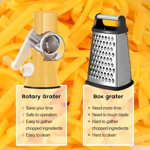 Rotary Cheese Grater Hand Crank