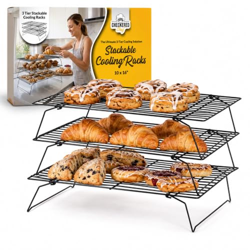 Stackable Cooling Racks (3-Tier / 1-Pack)