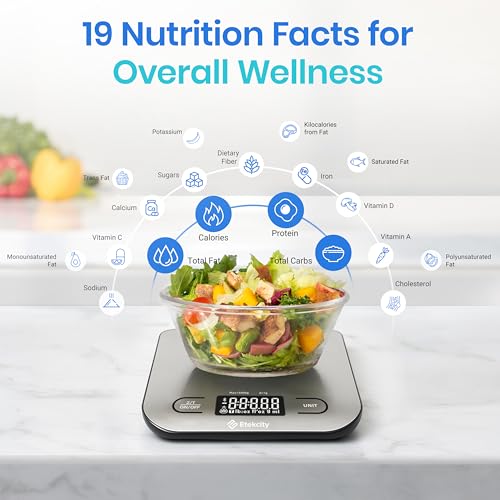 Food Nutrition Scale (Silver)