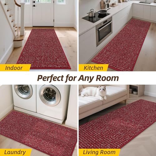 Dirt Trapper Door Mat 24" x 60" (Red / 24'' X 60'')