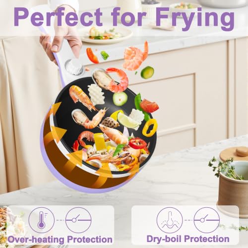 Hot Pot Electric (1.5 L (Without Steamer) / Purple)