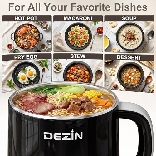1.6L Hot Pot Electric (1.7 Quarts / Black)