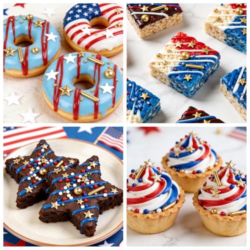 Gold Pearl Star Rods Sprinkles Edible (5.29 Ounce)