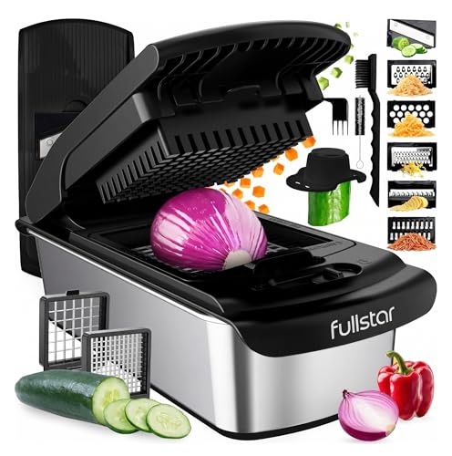 Pro Original Vegetable Chopper & Mandoline Slicer Kitchen Gadget (Stainless Steel / 8 in 1)