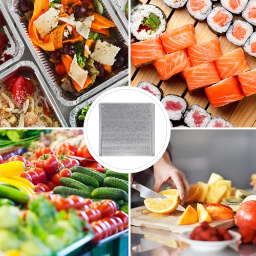 Disposable Insulated Foil Bags (7.87 x 7.87 x 0.12 inches)