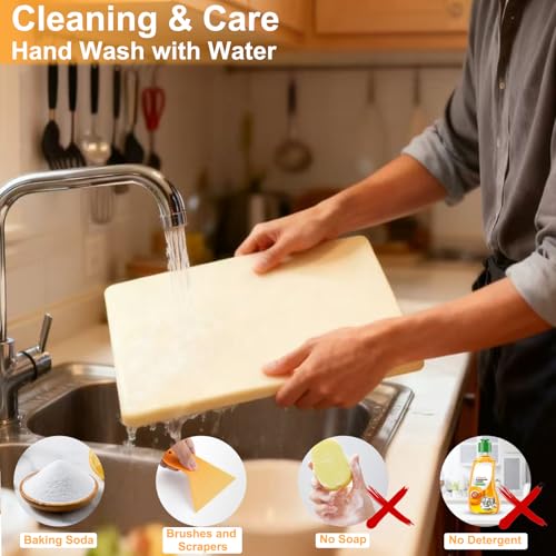 Rectangular Pizza Stone Kits 4PCS 12"x15" (12X15X0.4INCHES)