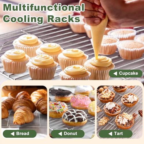 Baking Sheet with Rack Set (16" & 12.5" & 10.5")