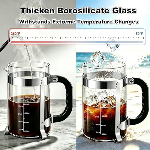 French Press 51oz (Silver / 51oz)