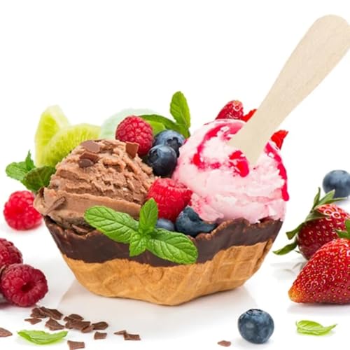 1000 Pcs mini wooden spoons 4 (4-inch length)