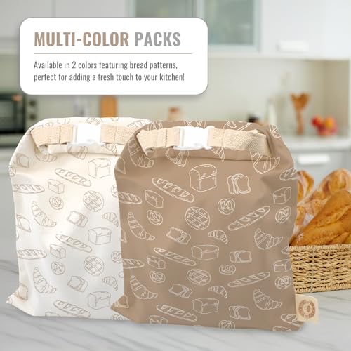 Reusable Bread Bag Set for Home Bakers (2 Count)