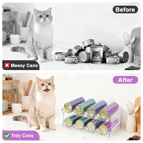 Cat Food Can Organizer 2 (4 Tier-2 Layer)