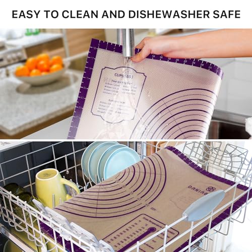 36"x24" Extra Thick Silicone Baking Mat for Pastry and Bread