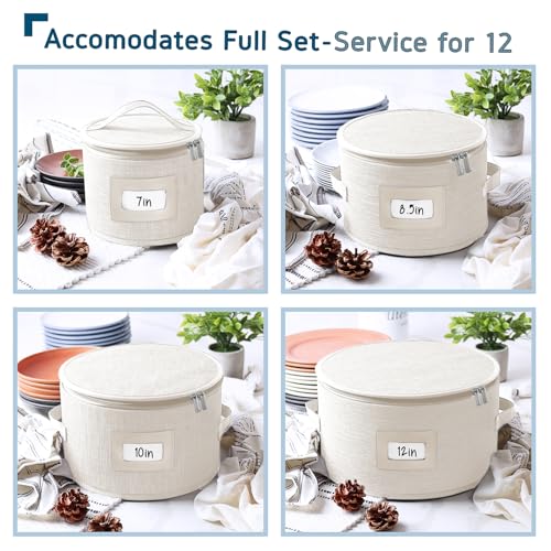 Fine China Storage Containers Hard Shell 5 Piece Set