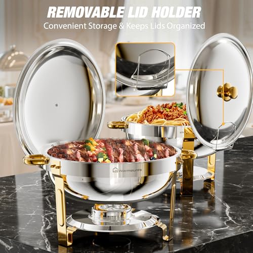 5QT Gold Chafing Dishes for Buffet