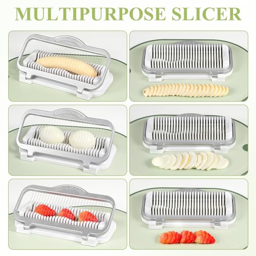 Larger Egg Slicer for Hard Boiled Eggs Banana Slicer