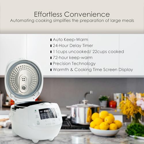 multi Functional Digital Rice Cooker 10 Cup Uncooked