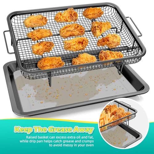 Oven Air Fryer Basket and Tray (6 Count)