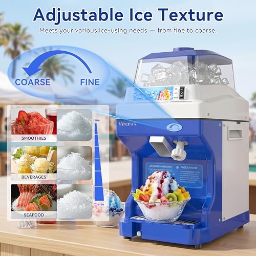 Ice Shaver Machine 300W (5.8Qt)